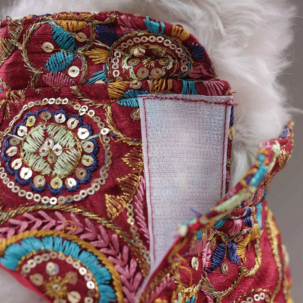 Careatic™ Royal Embroidered Dog Kurta for Golden Retriever