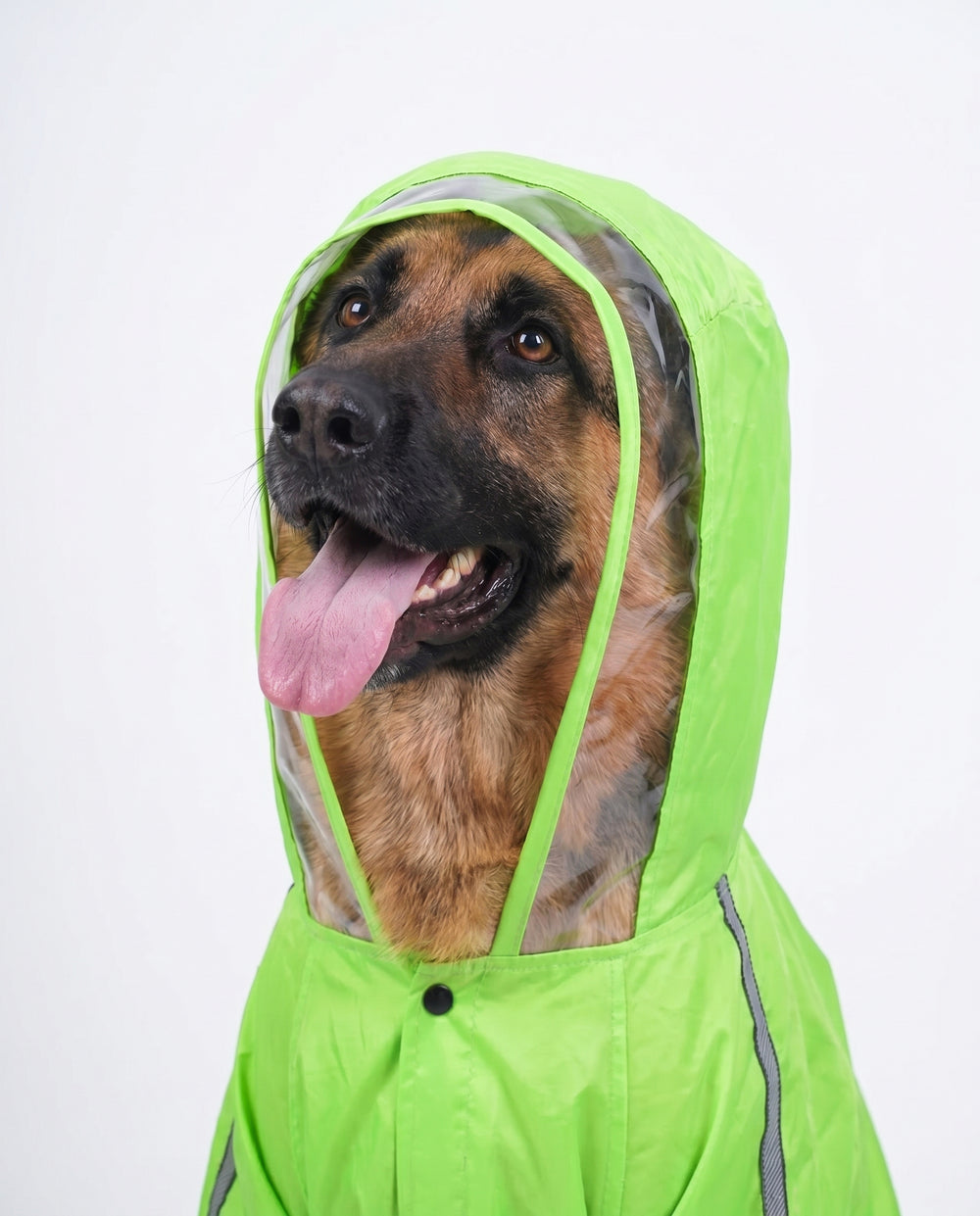 Careatic™ NeonShield Pro Jumpsuit Dog Raincoat for Rottweiler