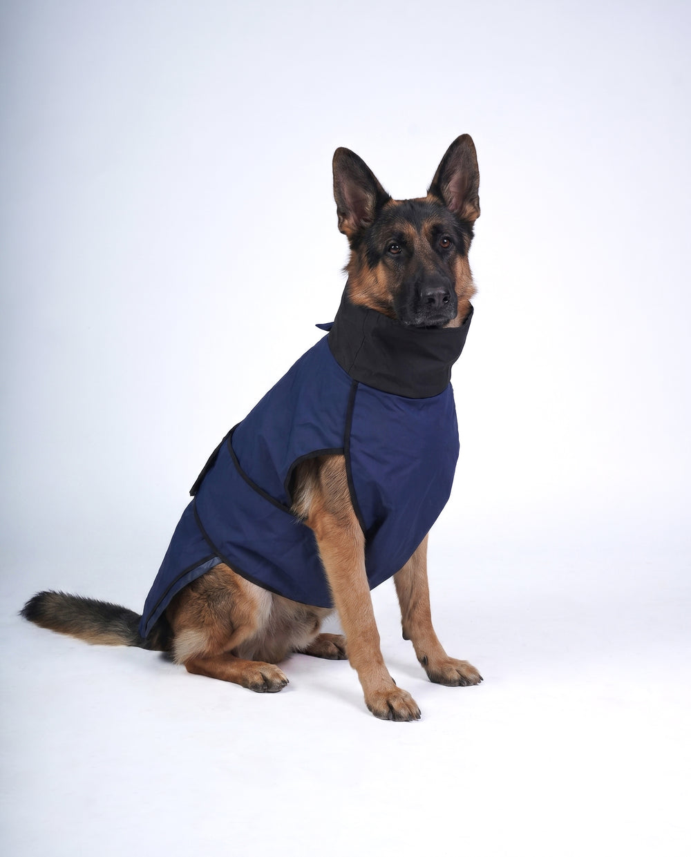 Careatic™ RainFlex Lite Sleeveless Dog Raincoat for German Shepherd