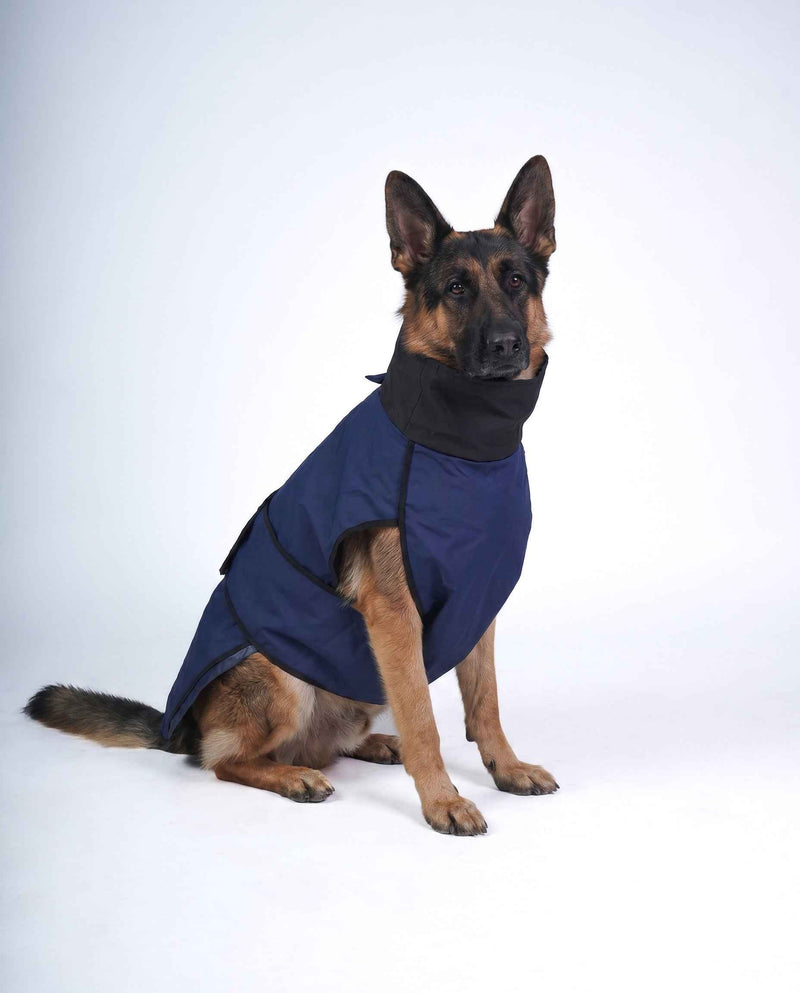 Careatic™ RainFlex Lite Sleeveless Dog Raincoat for German Shepherd