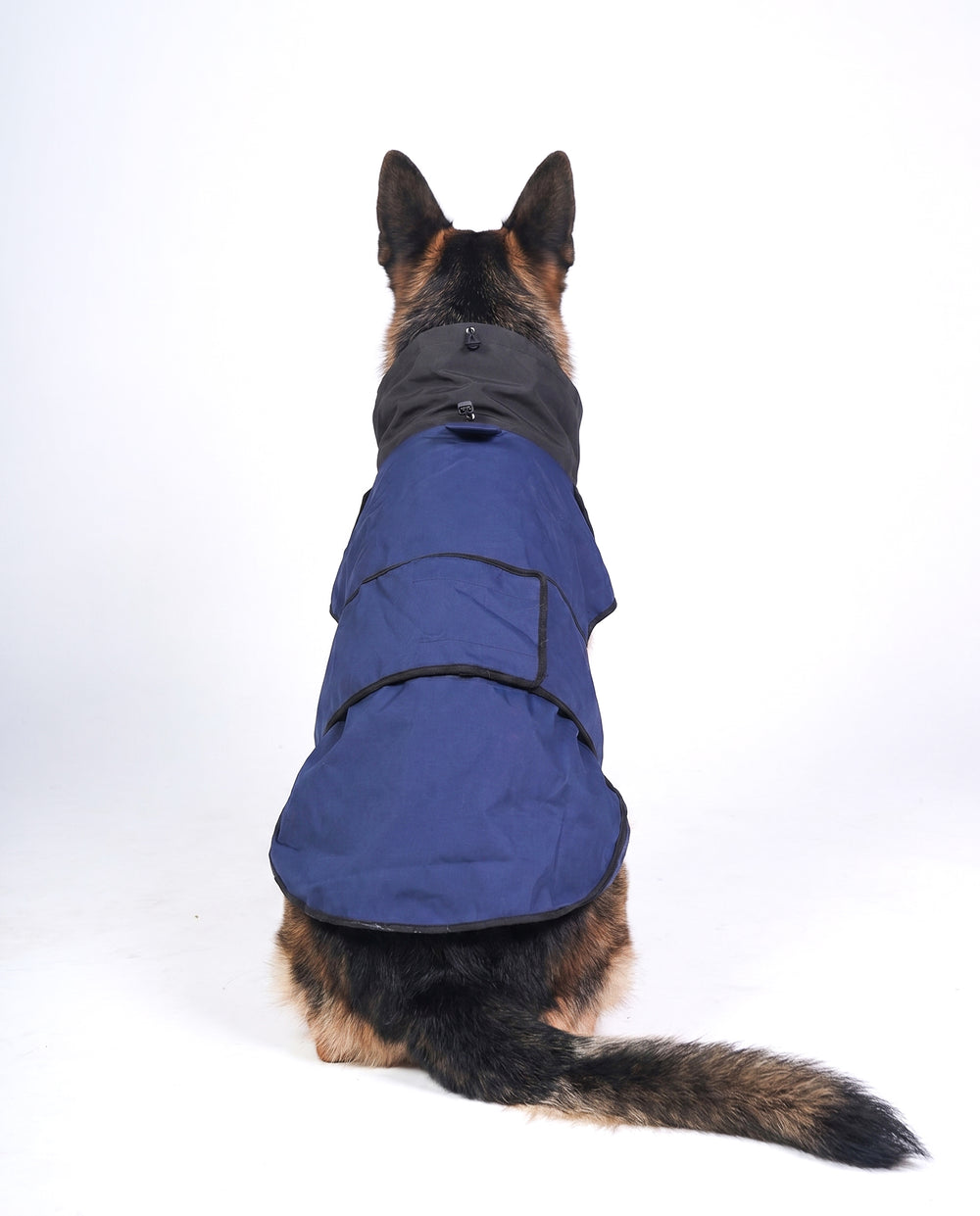 Careatic™ RainFlex Lite Sleeveless Dog Raincoat for German Shepherd