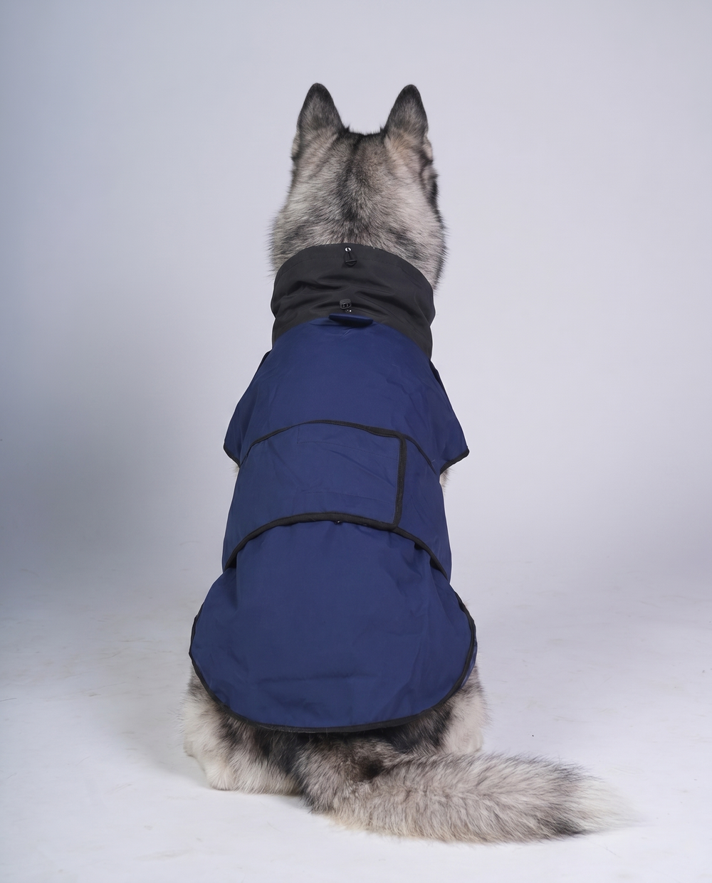 Careatic™ RainFlex Lite Sleeveless Dog Raincoat for Siberian Husky