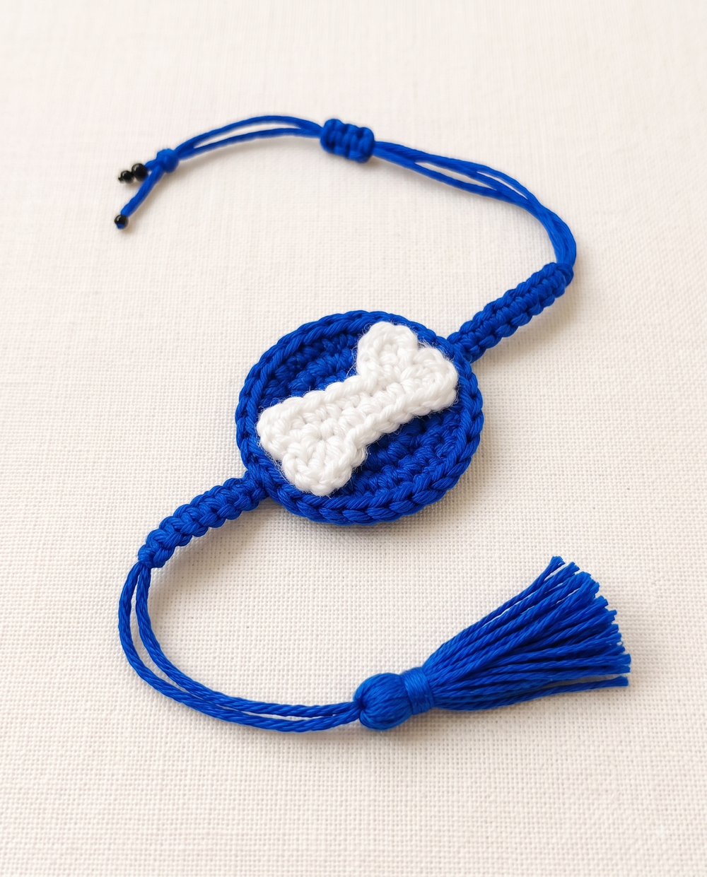 Careatic™ Bone Bandhan Crochet Rakhi for Dogs
