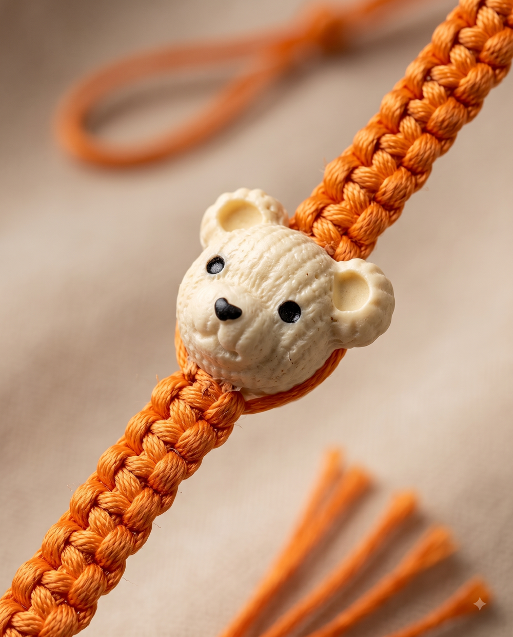 Careatic™ Puppy Bandhan Crochet Rakhi for Pet Parents