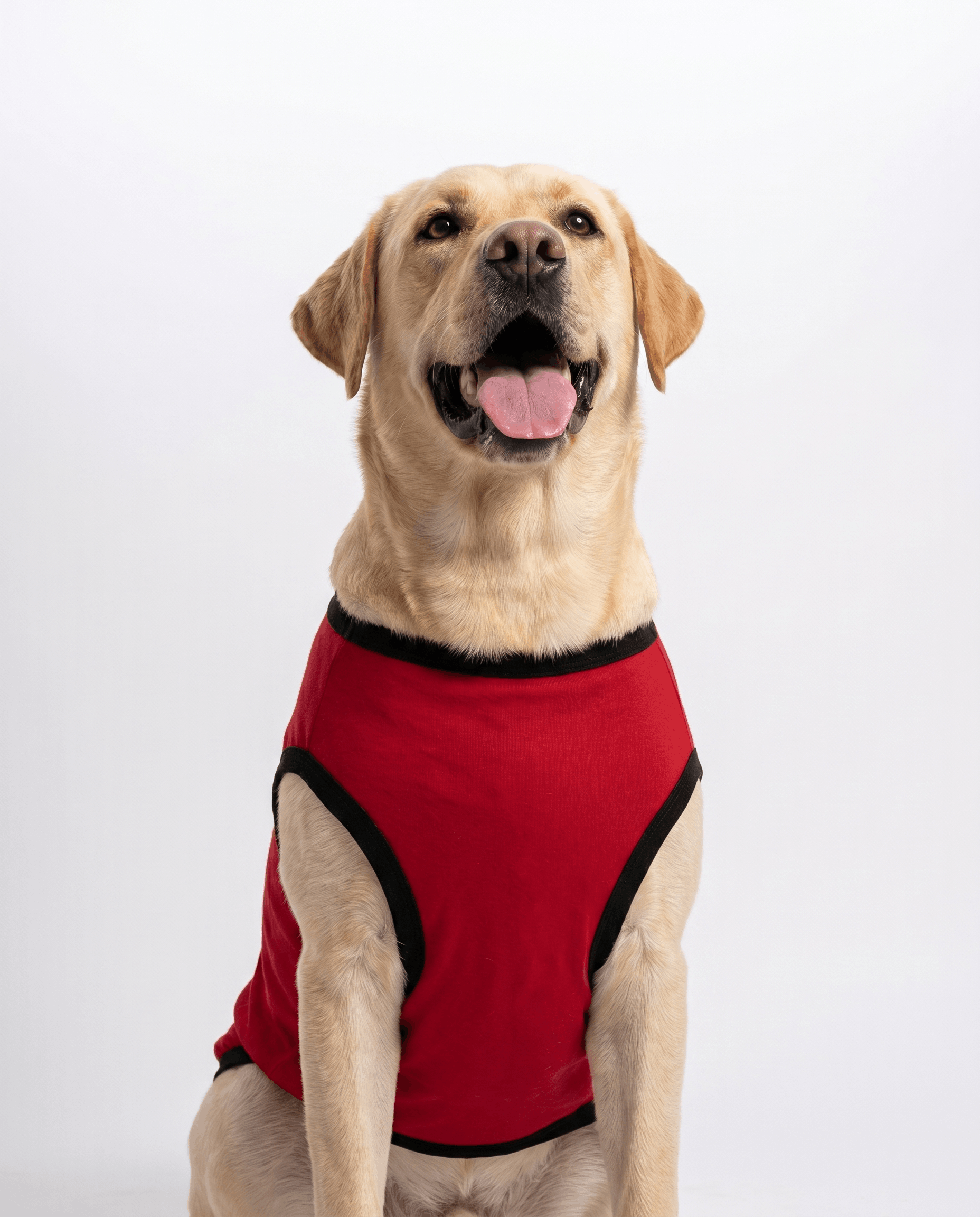 Careatic™ Born to Be Awesome Red T-shirt for Labrador Retriever - CAREATIC