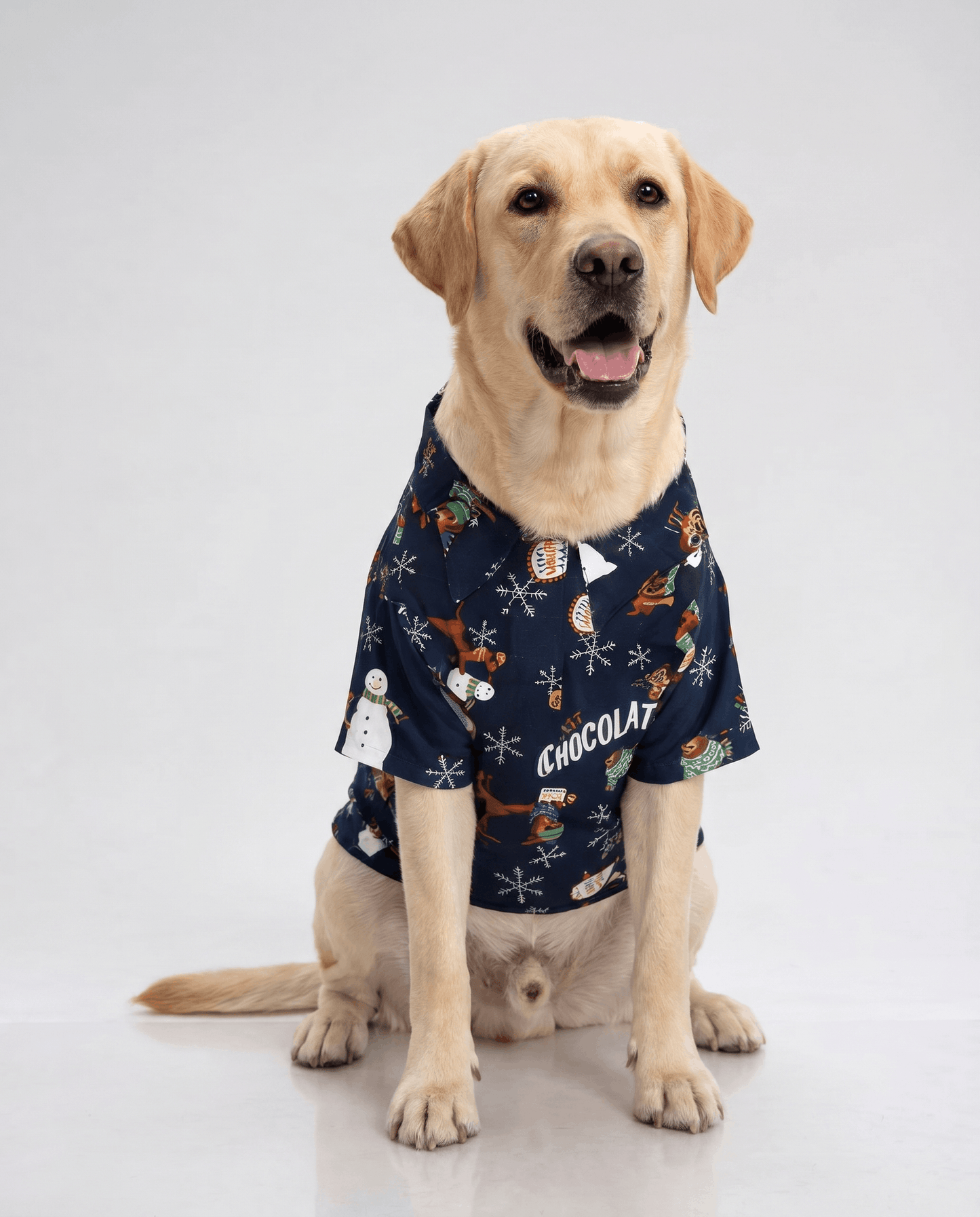 Careatic™ Snowie Navy Shirt for Labrador Retrievers - CAREATIC