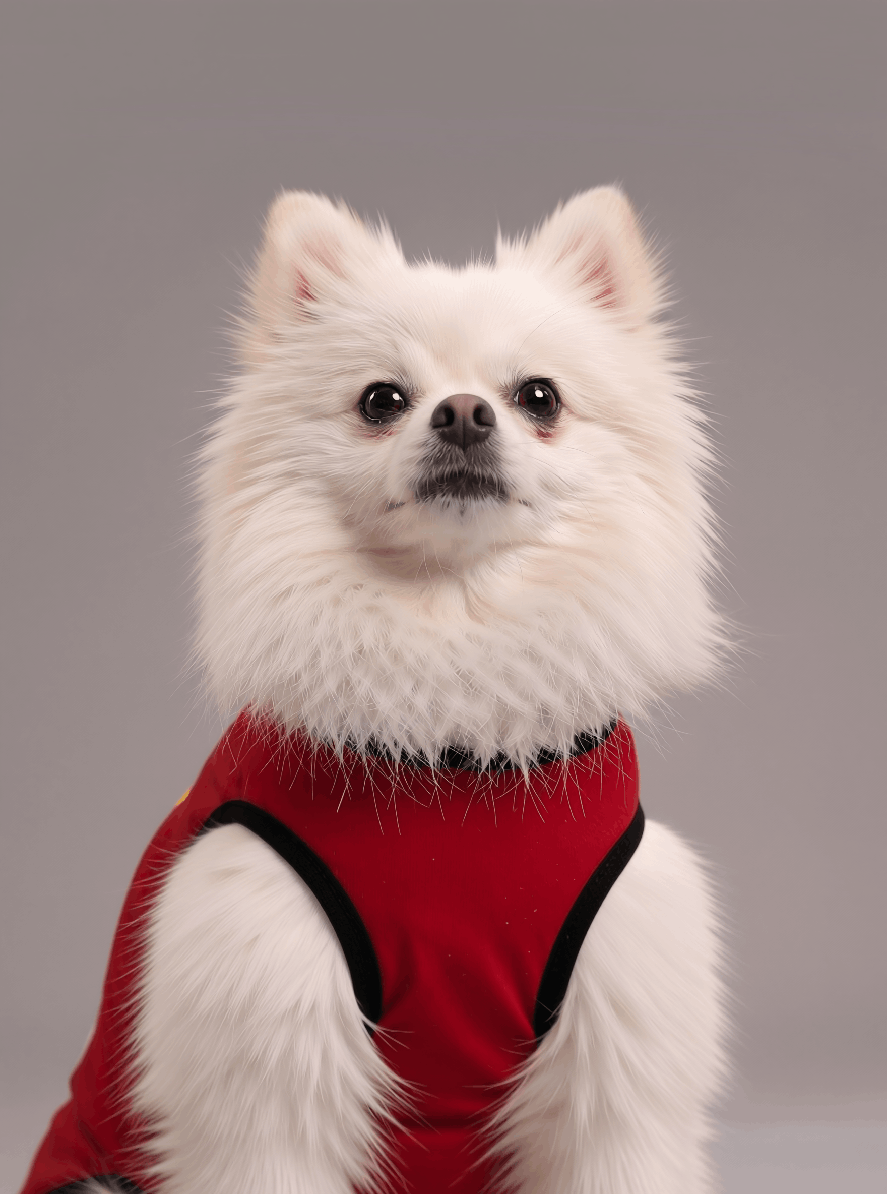 Careatic™ Born to Be Awesome Red T-shirt for Pomeranian - CAREATIC