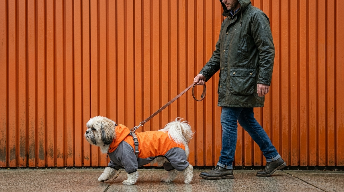 Hero — founder + dogs / Polie
